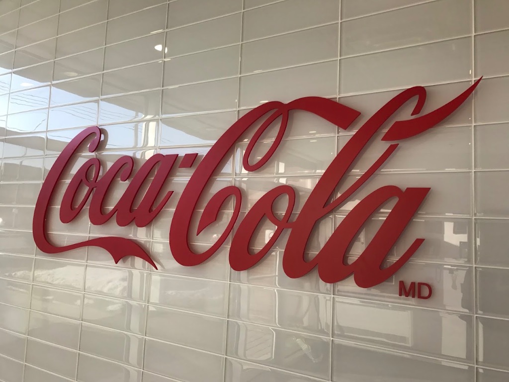 Enseigne dimensionnelle Coca-Cola